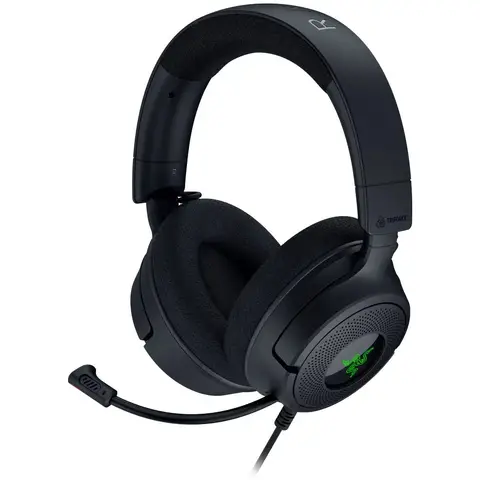 Razer Kraken V4 X Casque de jeu filaire - Noir