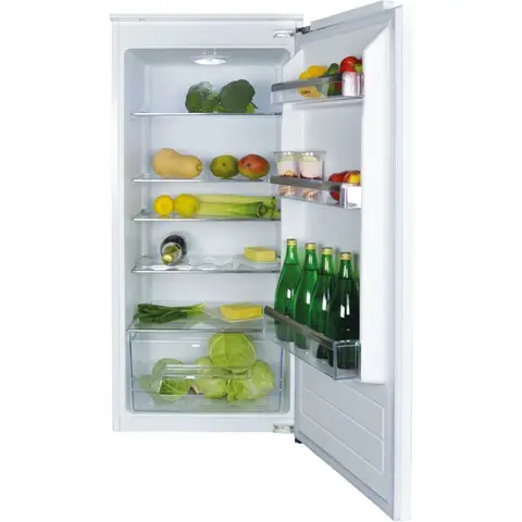 CDA FW522 Built-In Larder Fridge, Fixed Hinge, White, E Rated