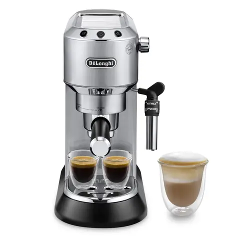 De'Longhi Dedica Style, Handmatige Espressomachine, EC685.M, Metaal/Zilver