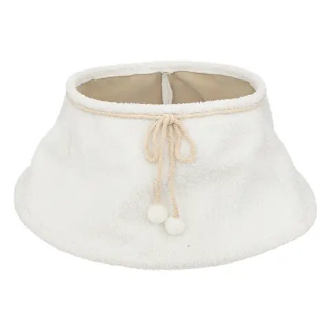 Feeric Fluffy kerstboomrok, wit, 56cm
