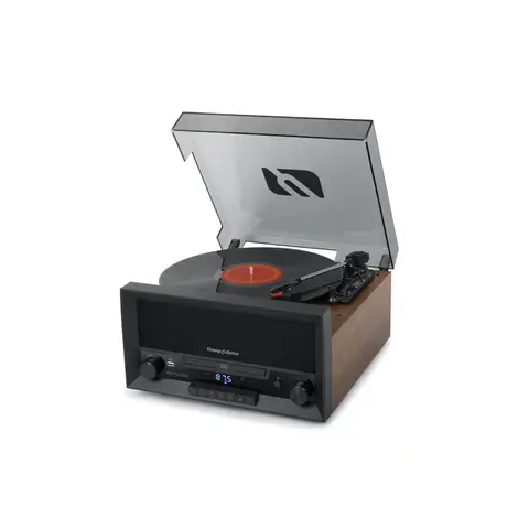 MUSE MT-112 MB Micro-chaîne CD avec platine vinyle