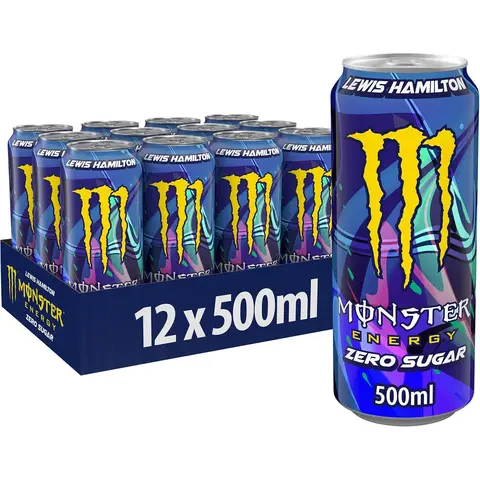 MONSTER ENERGY FULL THROTTLE ZERO x12 cans