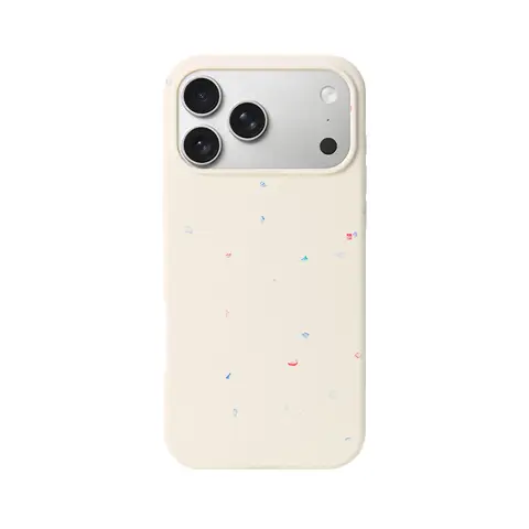 Fanhangxinsheng Ökologische regenerierte flüssige Silikon-Handyhülle für die iPhone 17-Serie, weiche stoßfeste Schutzhülle – Weiß für iPhone 17 Pro / iPhone 18 Pro