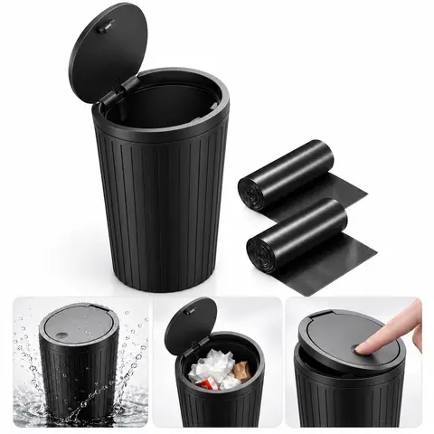 Plastik Mülleimer mit Deckeln unter 20 €