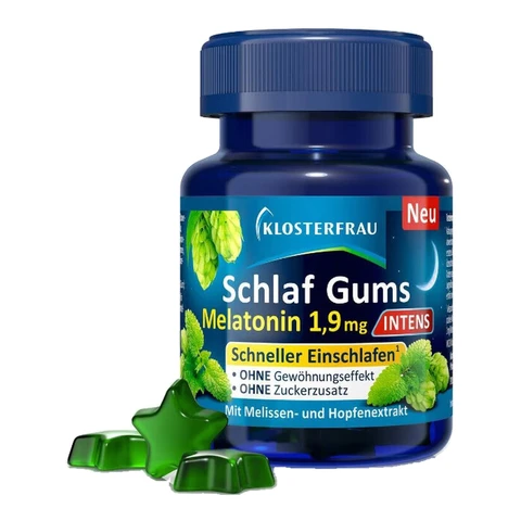 KLOSTERFRAU Schlaf Gums INTENS Melatonin 1,9mg 30 St.