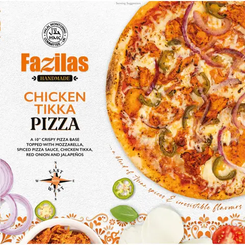 Fazilas Pizza chicken Tikka 400g