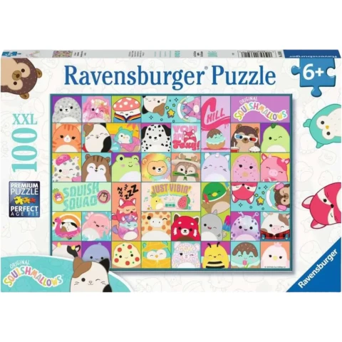 Ravensburger Squishmallows 100 Piece Jigsaw Puzzle