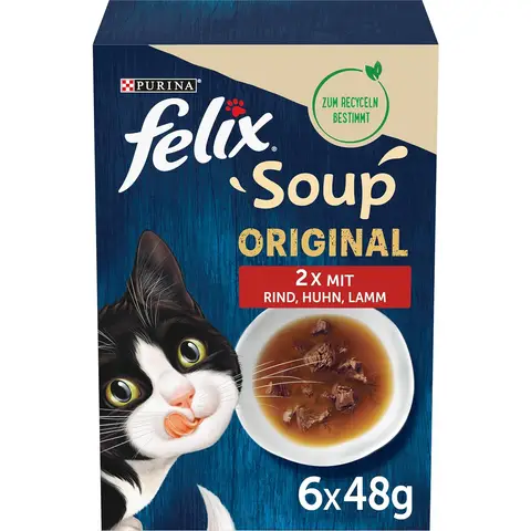 Felix Soup Land Vielfalt Multipack 6 x 48g