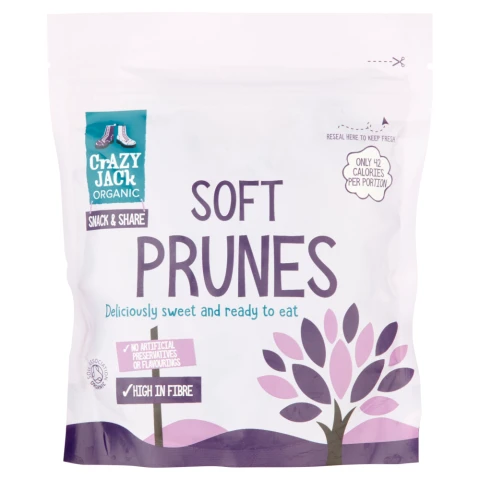 Crazy Jack Organic Soft Prunes - 200G