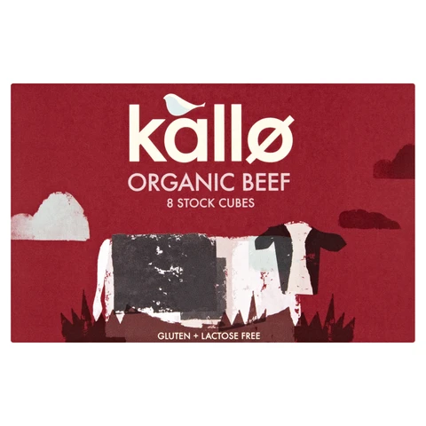 Kallo Organic Stock Cubes Beef 88g