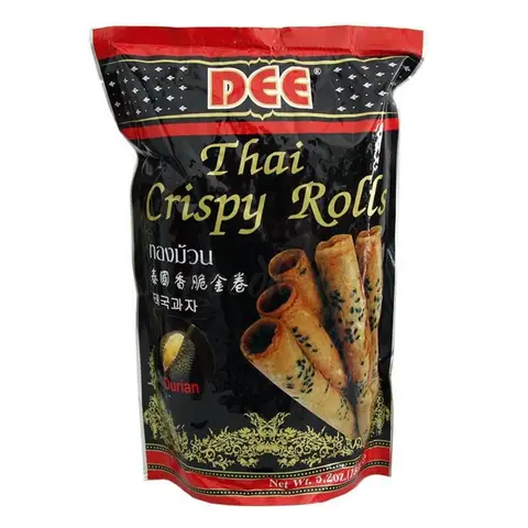 DEE Crispy Rolls Durian Flavour 150g
