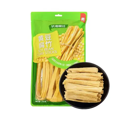 Hua Hai Shun Da Yellow Tofu Sticks 200g