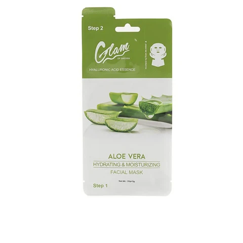 Feuchtigkeitsspendende Aloe Vera Maske | Beruhigende Gesichtsbehandlung -  Hautpflege Essentials