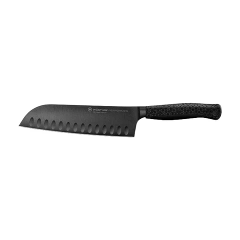 Wüsthof Performer Santoku Mes - 17 cm, Zwart Damascus Staal