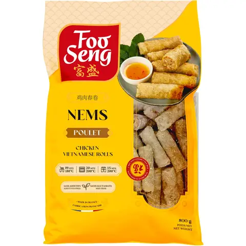 Foo Seng Nems au poulet - 800 g