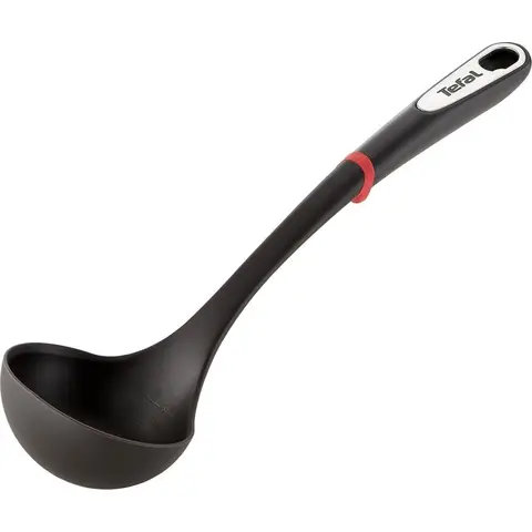 Tefal Silicone soeplepel – groot, anti‑aanbak, dikke steel