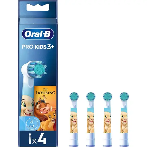 Oral-B Pro Kids Aufsteckbürsten mit Disney Der König der Löwen, 4 Stück