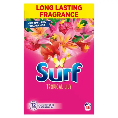 Surf  Washing Powder Tropical Lily 45 washes 2.25 kg