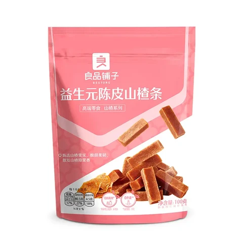 Bestore Fruchtriegel mit Präbiotika, Chenpi (getrocknete Mandarinen-schale) & Weißdorn, 100 g