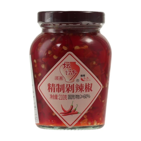 Tantanxiang Premium gehackte Chili, 210g