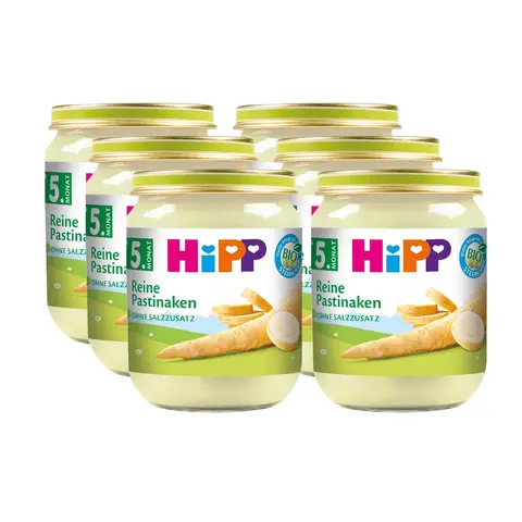 HiPP Vegetable Pure Carrots (from 5 months) Multipack 6 x 125 g