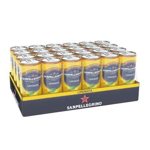 SAN PELLEGRINO Limonata can pack 24x33cl