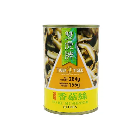 Tiger Tiger Po Ku Mushroom Sliced 284g