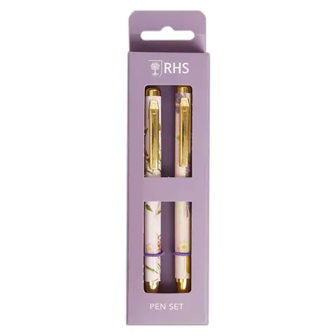RHS Cottage Garden Ballpoint Pen Set, Pack of 2