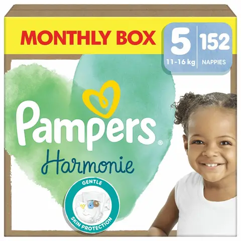 Pampers Harmonie Pants Maat 5 – 152 Luierbroekjes (Maandbox)