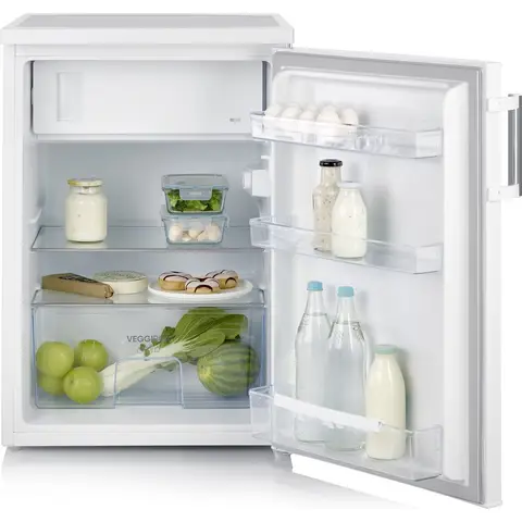 Severin TKS 8847 - Tafelkoelkast met diepvriesvak - 120L inhoud Energieklasse C Wit compact ontwerp
