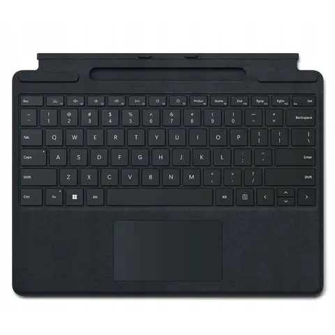 Microsoft Surface Pro 11 QWERTY-toetsenbord - Zwart