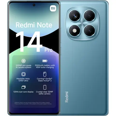 Redmi Note 14 pro Ocean Blue 8 GB + 256 GB