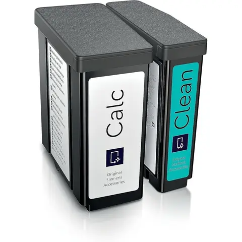 Siemens Multipack 1x Reinigungs- und Entkalkungskartusche TZ800Z3 für Vollautomaten EQ900plus, Inhalt 1 Reinigungs- und Entkalkungskartusche