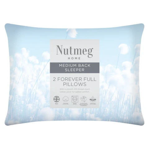 MORRISONS FOREVER FULL PILLOW PAIR