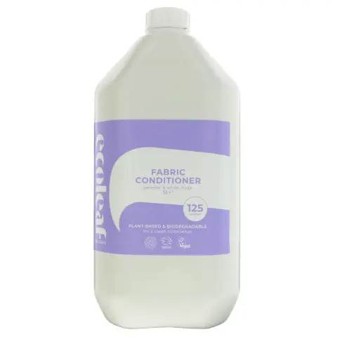 ECOLEAF BY SUMA - Fabric Conditioner- Jasmine - Jasmine 125 washes - 5L