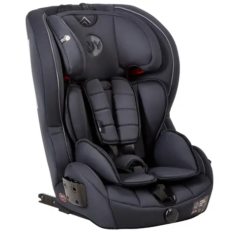 Mychild Stirling Group 1/2/3 ISOFIX Car Seat Charcoal