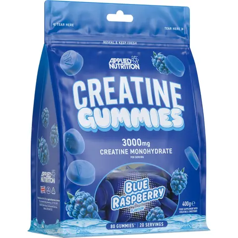 Applied Nutrition CREATINE Gummies Blue Raspberry -  80 Gummies