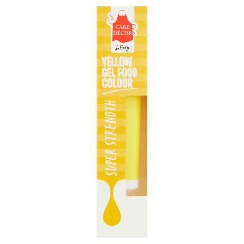 Cake Decor Yellow Colour Gel 19g