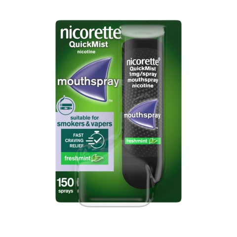 Nicorette QuickMist Nicotine Mouthspray - Freshmint Single