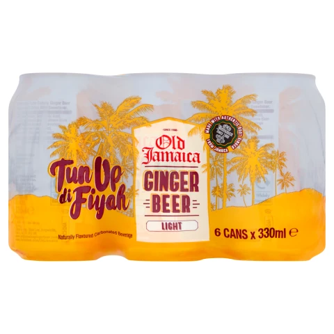 Old Jamaica Diet Ginger Beer 6 X 330ml