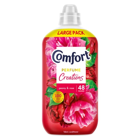 Comfort Perfume Creations Fabric Conditioner Peony & Rose 48 washes (1.44 L) 