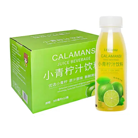 Little Ai Lime Juice Drink, 300ml x 12