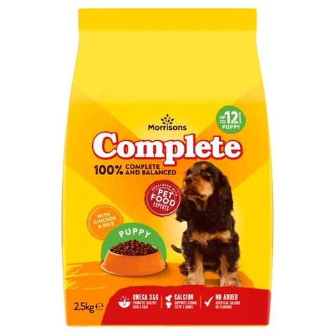 Morrisons Chicken & Veg Puppy Food 2.5kg