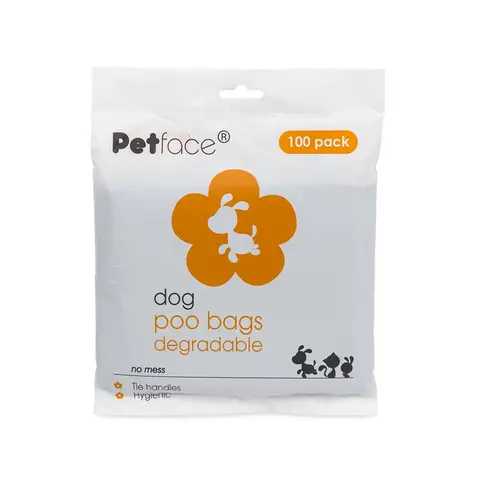 Petface 100 Pack Degradable Poop Bags