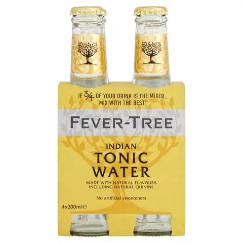 Fever-Tree - Indian Tonic Water - 4 x 200ml