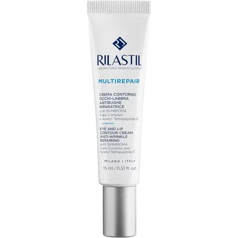 Rilastil MULTIREPAIR anti-aging oog- en lipcontourverzorging 15 ml