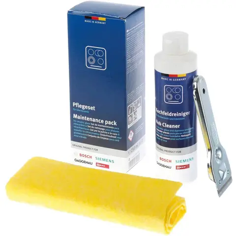 Bosch keramische kookplaat reiniger - 250 ml vloeistof - citrusgeur - 1 stuk