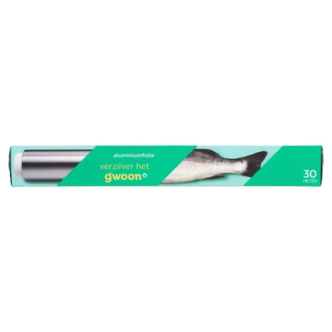 G'woon Papier aluminium – Rouleau 30 m