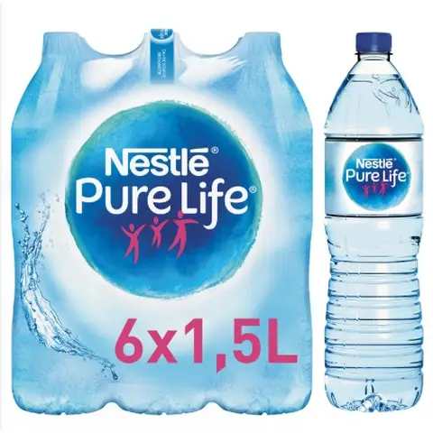 NESTLE Pure Life Eau de source - 6 x 1,5 L