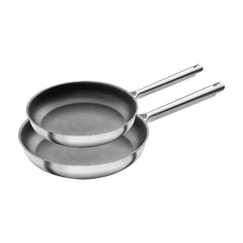 Zwilling TrueFlow Bratpfannenset, 2-teilig, Antihaftbeschichtung, Edelstahl - 24+28cm